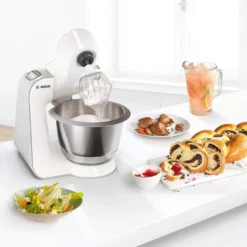 Bosch MUM58W20 CreationLine Küchenmaschine MUM58W20 Weiß/silber -Küchen Profi 8205a1b7306fe0cf49d06627e20e141e
