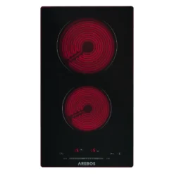 AREBOS Glaskeramikkochfeld, 3000 W, 2 Kochfelder, 30cm, Autark, Mit Sensor Touch -Küchen Profi 83de03c55ab57ce991c6f5c0af7e4d8f