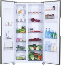 HOOVER HHSBSO 6174XWD Side By Side Kühl-Gefrierkombination Mit Wassertank -Küchen Profi 8420e3877ec72a6d86909da611ff32c5