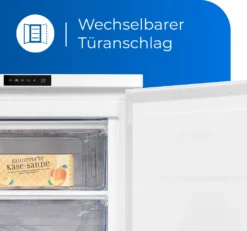 Exquisit Gefrierschrank GS81-HE-010D Weiss | 85 L Nutzinhalt | Weiß -Küchen Profi 843e9a2aee25d61115d820396de58fe7