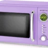 Mikrowelle Retro Design Emerio MW-112141.4 Lila / Purple / Violett