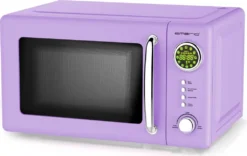 Mikrowelle Retro Design Emerio MW-112141.4 Lila / Purple / Violett