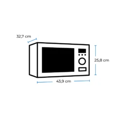 Exquisit Mikrowelle MW 820 DI | 700 Watt | Silber -Küchen Profi 85b555e308d1db625889cda561ac7825