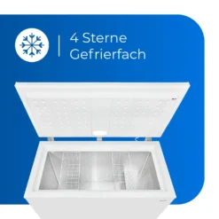 Exquisit Gefriertruhe GT320-030D Weiss | 300 L Nutzinhalt | Weiß -Küchen Profi 860470355233e4d8bf36304cd41e4e7a