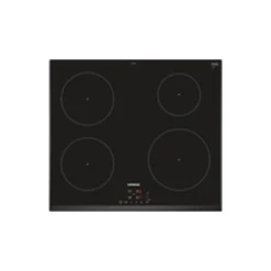 SIEMENS EU651BEB1E Induktionskochfeld - 4 Bereiche - 4600 W Max - L59,2 X D52,2 Cm - Glasbeschichtung - Farbe Schwarz