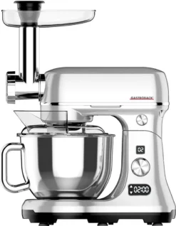 Gastroback 40977 Küchenmaschine Design Advanced Digital 600W Puls LCD-Display -Küchen Profi 876e485113ea413ad3d26f530f20b061