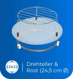 Exquisit Mikrowelle MW717-070G Weiss | 900 Watt | 5 Leistungsstufen | Weiß -Küchen Profi 87796709780821d62f2a6602f04cb8e0 1