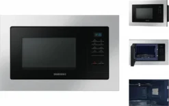 Samsung MG20A7013CT, Integriert, Grill-Mikrowelle, 20 L, 850 W, Tasten, Edelstahl -Küchen Profi 879a8ea39e690d2dbd38cff77433f4ac
