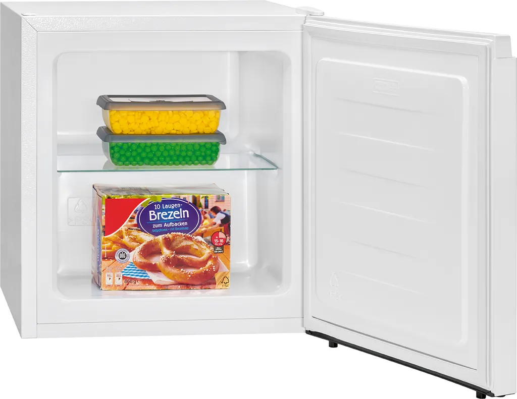 Bomann® Gefrierschrank, 34L Nutzinhalt, Mini Gefrierschrank Mit Herausnehmbarer Glasablage, Gefrierschrank, Wechselbarer Türanschlag & Stufenloser Temperaturreglung - GB 7246 Weiß 5 Bomann® Gefrierschrank, 34L Nutzinhalt, Mini Gefrierschrank Mit Herausnehmbarer Glasablage, Gefrierschrank, Wechselbarer Türanschlag & Stufenloser Temperaturreglung - GB 7246 Weiß – Bild 3