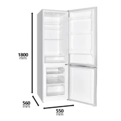 PKM Kühl-Gefrierkombination Kühlschrank KG249EIX-M Inox 262 L 180 Cm 4**** 17 PKM Kühl-Gefrierkombination Kühlschrank KG249EIX-M Inox 262 L 180 Cm 4**** -Küchen Profi 88b64ee54bdde3c5c3b80987ab90c639