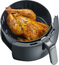 SEVERIN Heißluft-Fritteuse FR 2445 Edelstahl / Schwarz -Küchen Profi 8937eecf7018d755291936b46a8468e2