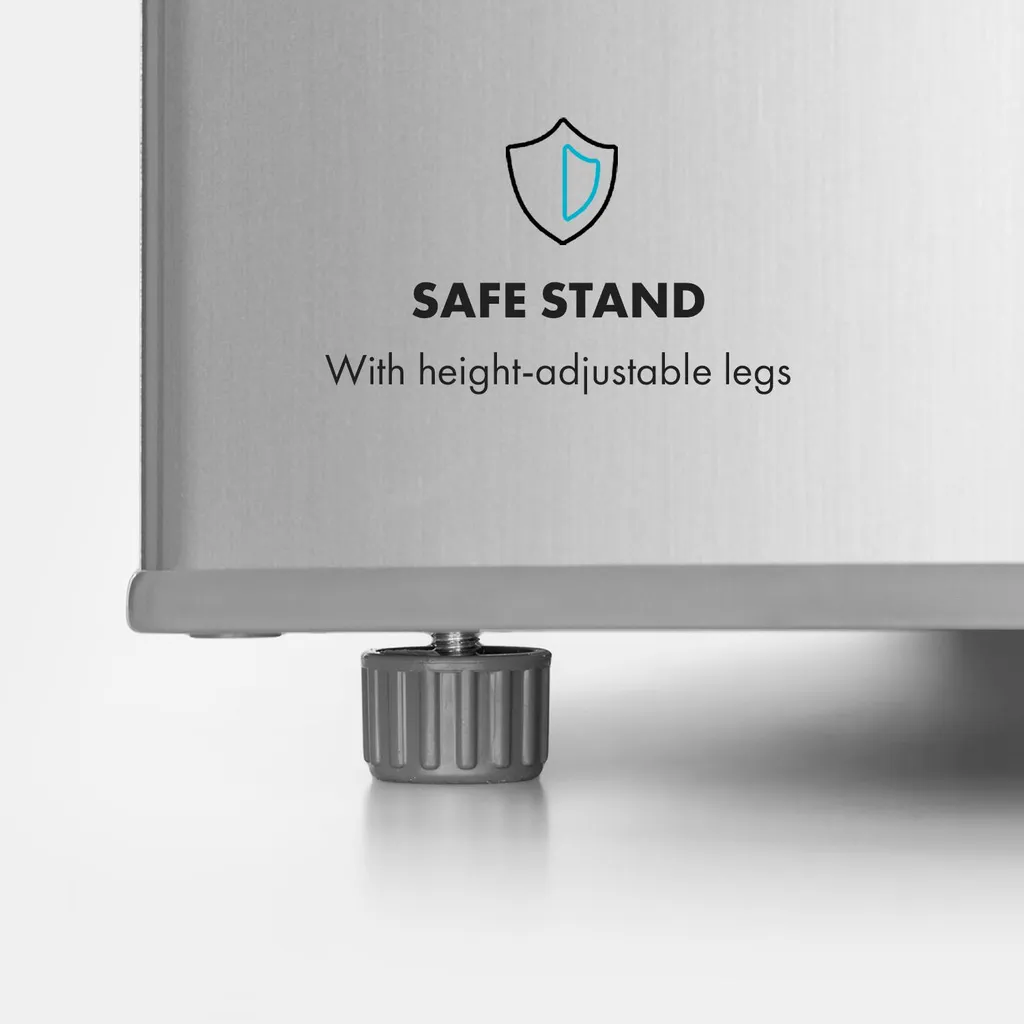 Klarstein Gefrierschrank Tiefkühlschrank Leise - Freezer - 3 Ebenen - Freistehend - Inkl. Eiswürfelform Und Eiskratzer - 60 Liter - Grau Tiefkühlschrank Freistehend Gefriertruhe Gefrierschrank Groß Kühltruhe Gefriergeräte 8 Klarstein Gefrierschrank Tiefkühlschrank Leise - Freezer - 3 Ebenen - Freistehend - Inkl. Eiswürfelform Und Eiskratzer - 60 Liter - Grau Tiefkühlschrank Freistehend Gefriertruhe Gefrierschrank Groß Kühltruhe Gefriergeräte – Bild 6