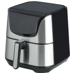 AeroVital Deluxe Heißluftfritteuse 1700W 5,4 Liter Edelstahl -Küchen Profi 8a6542bba260f4367768bde9dc57de34