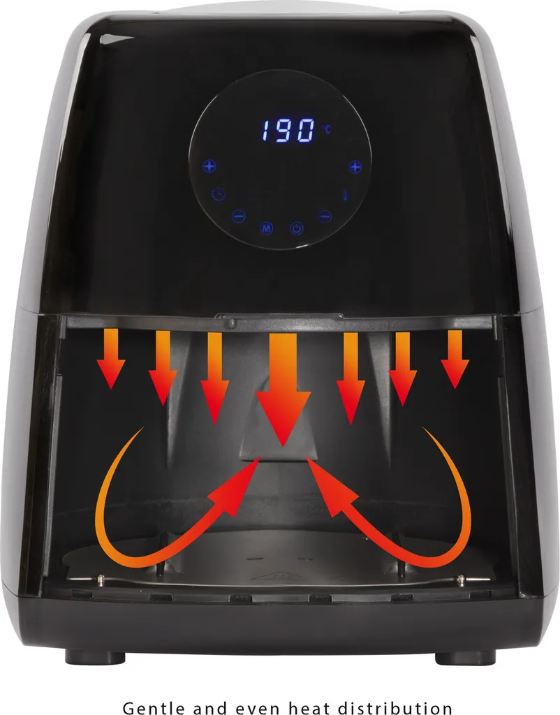 ProfiCook Heißluft-Fritteuse PC-FR 1147, Öl- Und Fettfrei, 7 Frittierprogramme + Variables Zeitprogramm, 2, 5 Liter, LED-Display, 1500 Watt 7 ProfiCook Heißluft-Fritteuse PC-FR 1147, Öl- Und Fettfrei, 7 Frittierprogramme + Variables Zeitprogramm, 2, 5 Liter, LED-Display, 1500 Watt – Bild 5