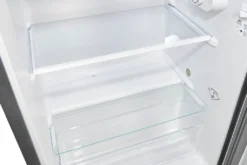 Exquisit KS117-3-010F Kühlschrank 82L Silber LED-Beleuchtung Gemüsefach -Küchen Profi 8ed9e5daf58eb547e1c3017772be4be7