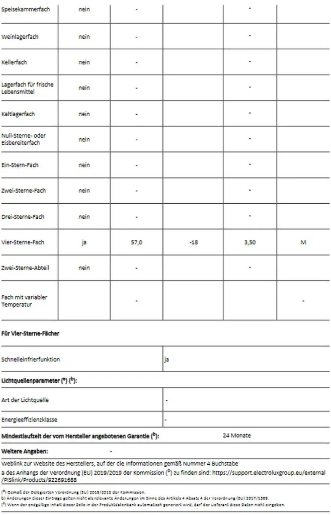 AEG - ABB660F1AS - Einbau-Gefrierschrank - Schlepptür-Technik 7 AEG - ABB660F1AS - Einbau-Gefrierschrank - Schlepptür-Technik – Bild 5