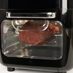 Starlyf® Air Oven XXL – 12 Liter Heißluftfriteuse Mit 10 Programmen Und Rotisserie-Funktion, Drehspieß, LED Display Mit Touch Screen, 1700 Watt , Ohne ÖL - Airfryer, Heißluft, Fritteuse, Heißluftofen, Backofen, Dehydrator, Grill -Küchen Profi 900846b6d71a8797402c401528524932