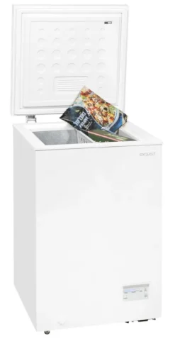 Exquisit Gefriertruhe GT 100-4 EA++ | 100L Fassungsvermögen | Energieeffizenzklasse A++ | Weiß -Küchen Profi 909088fbed3f2409b5956adca10514ed