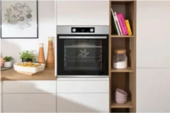 Gorenje BOS 6737 E13X Einbau-Backofen / 77 Liter/Heißluft/ExtraSteam/GentleClose & Open/EcoClean/Air Fry/PizzaMode/PerfectGrill/Teleskopauszüge/Inox-Look, Grau -Küchen Profi 91e1514ce00a7ffe73305ff98bbcfeb7