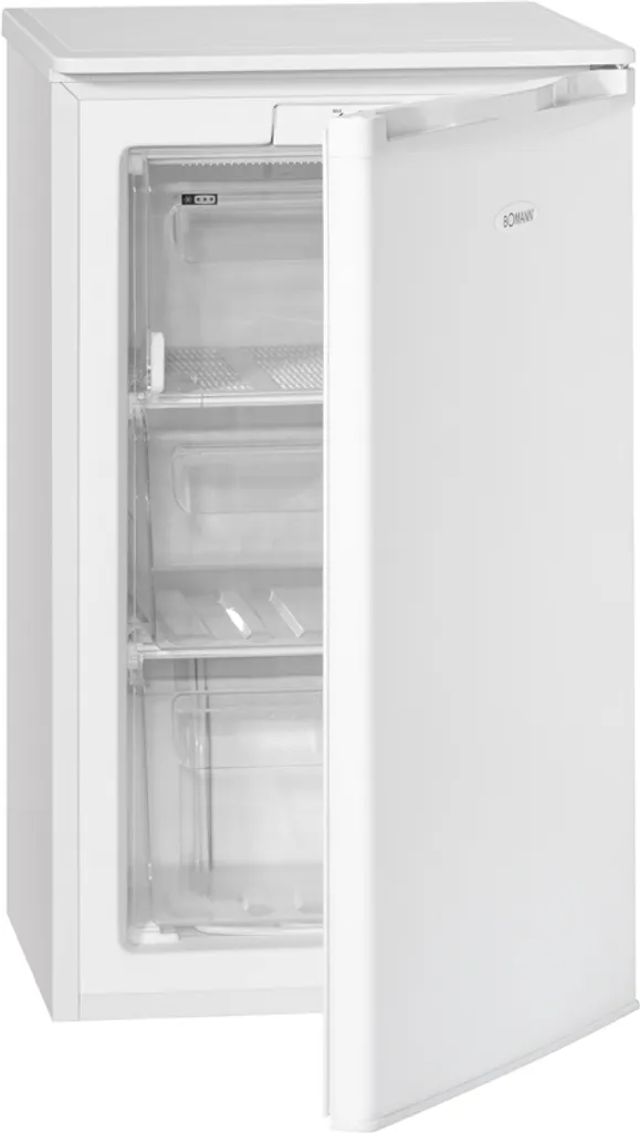 Bomann® Gefrierschrank 70L, Tiefkühlschrank Leise Mit Temperaturbereich Bis -18°C, 2 Schubladen + Gefrierfachklappe, Mit Wechselbarem Türanschlag Inkl. Eiswürfelschale - GS 195.1 13 Bomann® Gefrierschrank 70L, Tiefkühlschrank Leise Mit Temperaturbereich Bis -18°C, 2 Schubladen + Gefrierfachklappe, Mit Wechselbarem Türanschlag Inkl. Eiswürfelschale - GS 195.1 – Bild 11