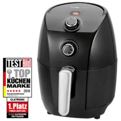 CLATRONIC Heißluft-Fritteuse FR 3698 H Schwarz -Küchen Profi 937e477e69ffe8361ca3af7ec6c599e2