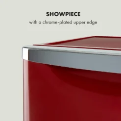 Klarstein Yummy Kühlschrank , 90 Liter Fassungsvermögen , Gefrierfach: 8 Liter , Kühlschrank: 82 Liter , Verchromte Verblendung , , Kühlmittel: R600a , 41dB , 3 X Gitterboden , Halb Automatische Abtau-Funktion , Inkl. Tropfschale , Rot -Küchen Profi 939415f651b6d78cb475f8d55a470b52