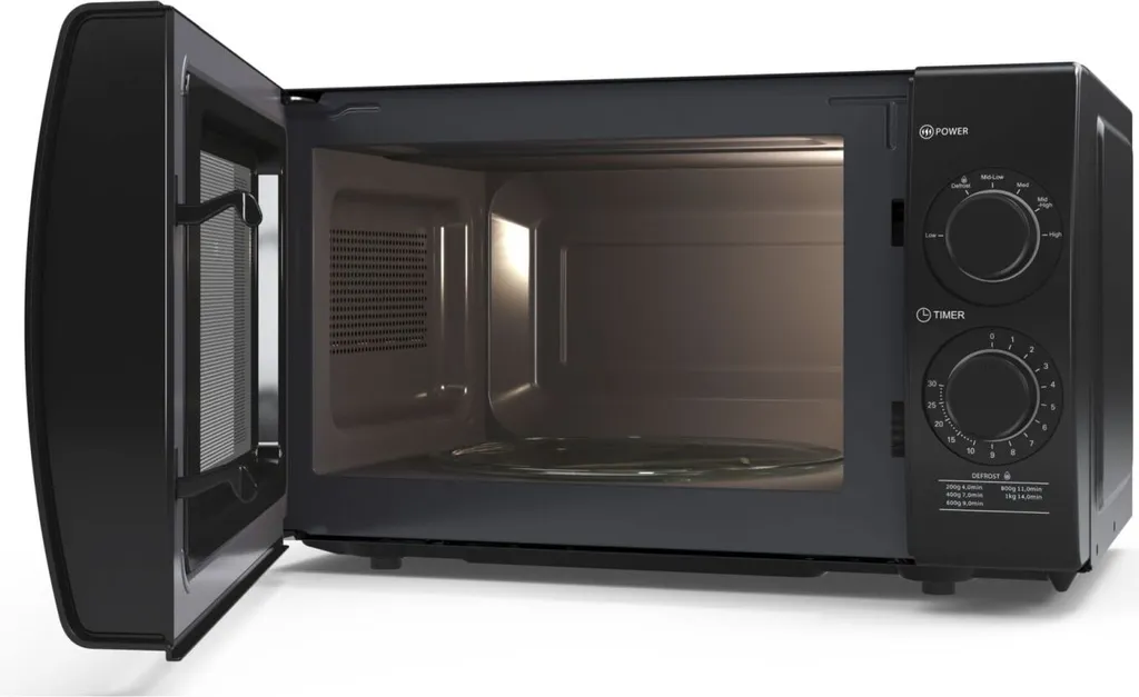 Sharp YC-GS01E-B Mikrowellen - Schwarz 6 Sharp YC-GS01E-B Mikrowellen - Schwarz – Bild 4