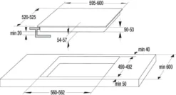 Gorenje Steel Set 4 Einbauherd - Set Mit Glaskeramik-Kochfeld Mit Edelstahlrahmen - 77L XXL Volumen - GentleClose & -Open - AirFry - PizzaMode - ChildLock - PerfectGrill - Teleskopauszüge - Schwarz -Küchen Profi 94295ccfa7a0b9d7afd989e8b2b0a555