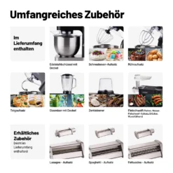 Lauben Kitchen Machine 1200BC -Küchen Profi 949f015bc328d18df49bf92949787a5e