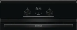 Gorenje GEIT5C 60 BPG Elektro-Standherd Mit Induktionskochfeld - 50 Cm - 70 Liter - Kindersicherung - Schnellaufheizung - AirFry - Pizzamodus 300°C - Teleskopauszüge - AquaClean - BridgeZone - Schwarz -Küchen Profi 9508577cb751d4fe5c96f1465eba014a