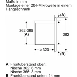 Siemens IQ300 BF523LMB3, Integriert, Solo-Mikrowelle, 20 L, 800 W, Drehregler, Berührung, Schwarz, Edelstahl -Küchen Profi 9587a9276ae51c9870cdd38b61e00af2