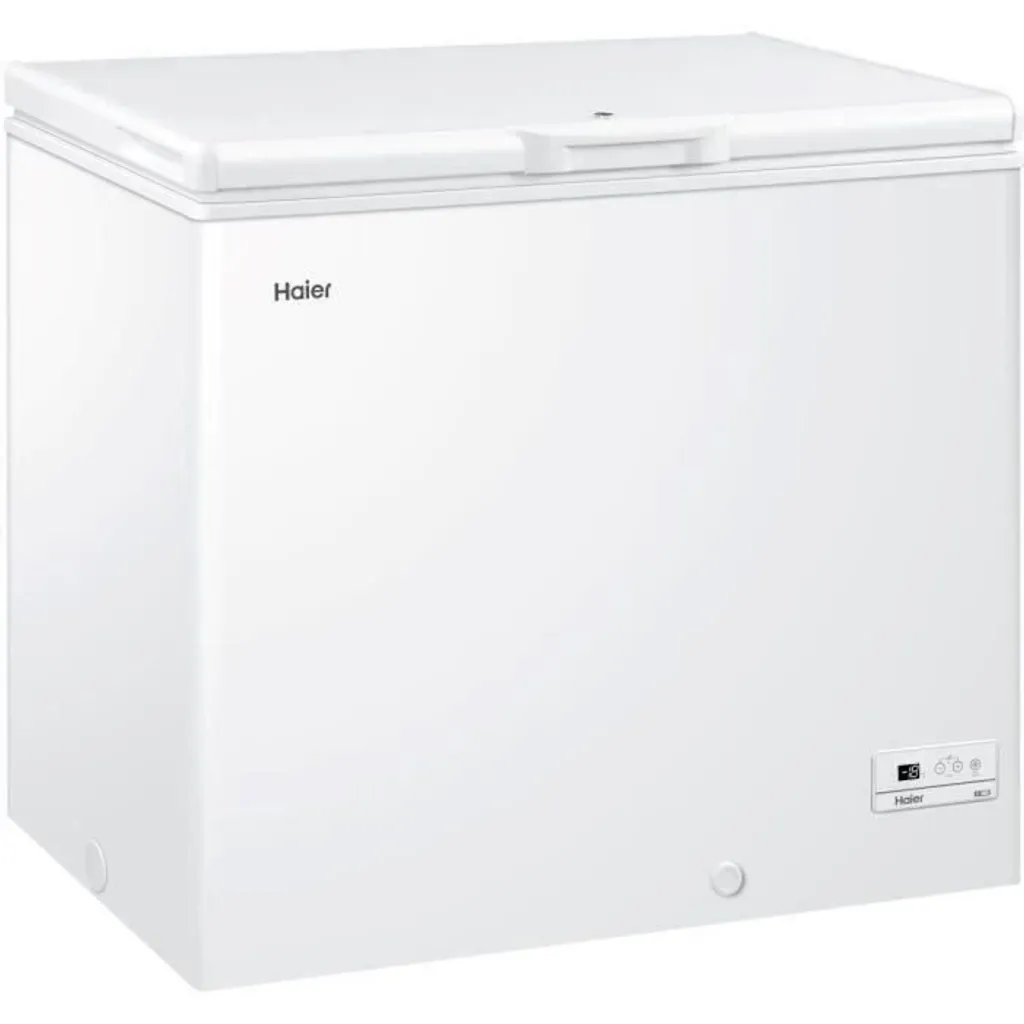 HAIER HCE203RAAE - Gefriertruhe - 203L - Statische Kälte - A + - L94 X H84,5 Cm - Weiß 3 HAIER HCE203RAAE - Gefriertruhe - 203L - Statische Kälte - A + - L94 X H84,5 Cm - Weiß