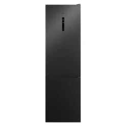 AEG RCB736D5MB Freistehende Kühl-Gefrierkombination / 2010 Mm/Gefrierteil Unten/360 L//CustomFlex - Flexibles Türablagesystem/ NoFrost/Farbe: Black Stainless Steel, Seiten Dunklegrau