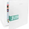 Mini Gefrierschrank 31L Klein Kompakt Leise:40db Gefrierbox Wechselbarer Türanschlag Mini Tiefkühltruhe Bis Zu -18°C,Tiefkühlschrank,perfekt Geeignet Für Büro Camping Garten Outdoor (Weiß)
