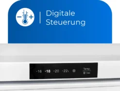 Exquisit Gefrierschrank GS81-HE-010D Weiss | 85 L Nutzinhalt | Weiß -Küchen Profi 9938b70485d273719cb43b18f67ba0d4