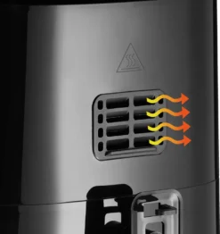 Tectake Heißluftfritteuse Ben 10,2 L - Silber -Küchen Profi 99b0a83dac7511ac1890f9ffa1798aab