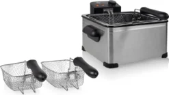 Tristar Fritteuse FR-6949 2000 W 5 L Edelstahl Silbern -Küchen Profi 9ad28e6a2e18575963b0f0d97a37551b
