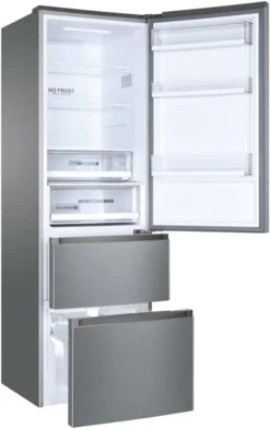 Haier HTR5619ENMG Kühl-Gefrierkombination No Frost Edelstahllook -Küchen Profi 9bc48b7a69420f296b580a0151c32bce