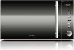 CASO MG20 Ceramic Menu Design Mikrowelle Mit Grill Und Flachem Keramikboden