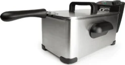 Lentz 3 Liter Edelstahl Kaltzonen-Fritteuse Mit Deckel Inkl. Fritierkorb 2000 Watt Friteuse -Küchen Profi 9e1b4bdc935b8df3ef9c71f8aab053f0