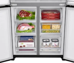 LG GMX844MCBF, Freistehend, Schwarz, French Door, LED, Berührung, LED -Küchen Profi a0b3f4f528c77d2d2a741ac432d8e670