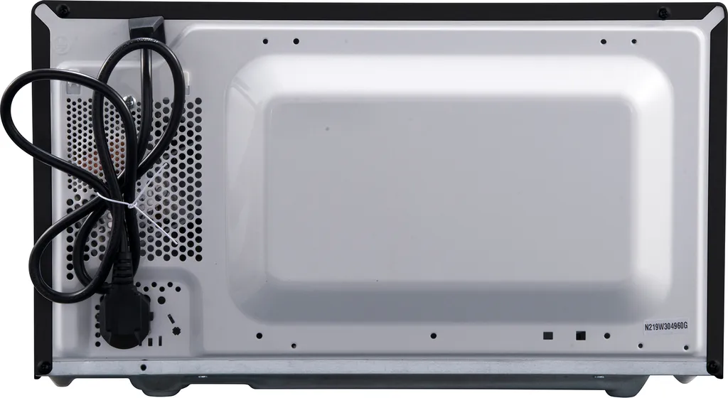 Sharp R204BA Solo-Mikrowelle 6 Leistungsstufen - 800 Watt Leistung Schwarz/Silber 4 Sharp R204BA Solo-Mikrowelle 6 Leistungsstufen - 800 Watt Leistung Schwarz/Silber – Bild 2