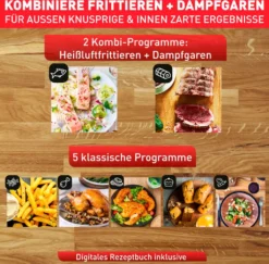 Tefal Tefa Fritteuse Easy Fry Grill & Steam Bk FW 2018 -Küchen Profi a268260058cd27a50305a28d318d6545