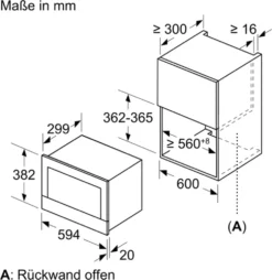 Bosch Serie 8 BFL634GS1 Mikrowellen - Edelstahl -Küchen Profi a30ac7df0803ff9247affcffdd62739e