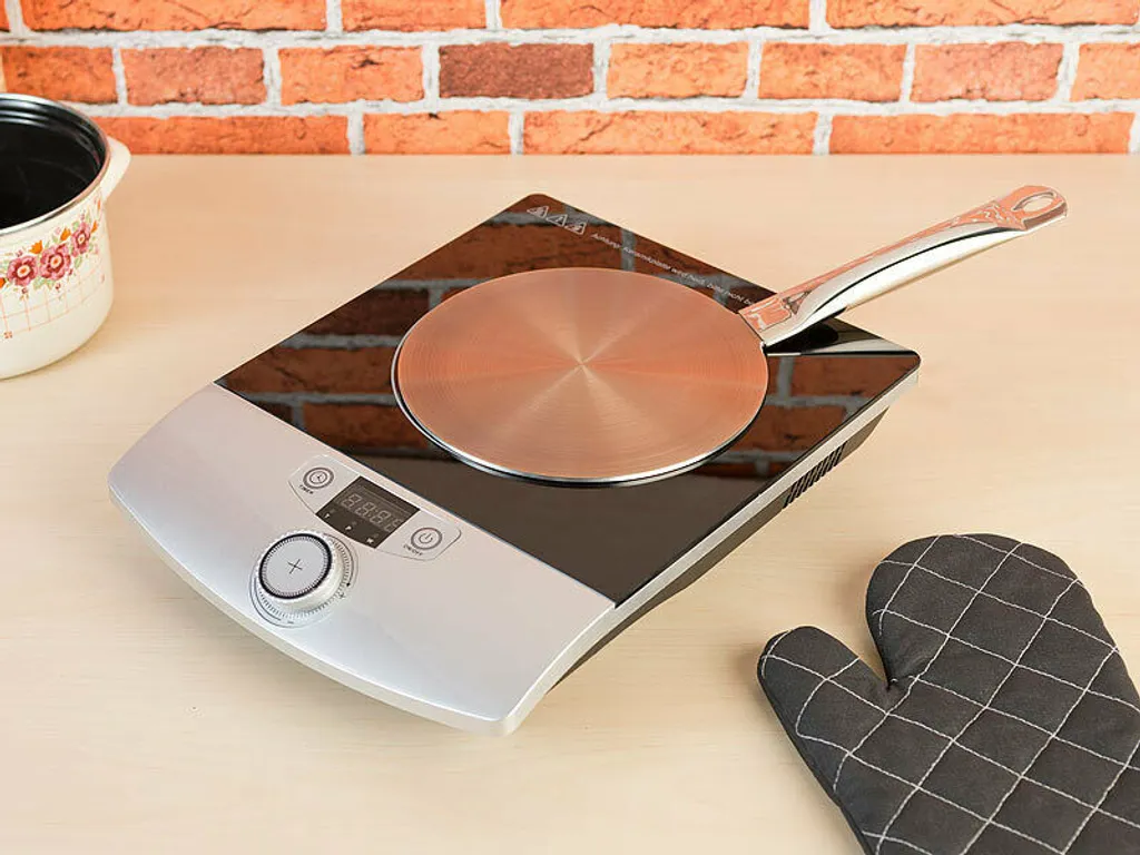Adapterplatte Für Induktions-Kochfelder Kochplatte Induktionsadapter Herdplatte - Kochtopf Und Pfannen Auf Dem Induktionsherd Verwenden 6 Adapterplatte Für Induktions-Kochfelder Kochplatte Induktionsadapter Herdplatte - Kochtopf Und Pfannen Auf Dem Induktionsherd Verwenden – Bild 4
