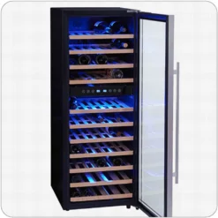 PKM Weinkühlschrank Weintemperierschrank Weinkühler WKS 72B - 197 L 73 Flaschen -Küchen Profi a6e0e8a98bdd6b59231ea79cd2d03d47