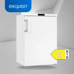 Exquisit Kühlschrank KS16-4-HE-010D Weiss | 120 L Nutzinhalt | Weiß -Küchen Profi a8d47e3a1b1ed68d748604c3ef8714c8
