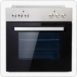 PKM Einbauherdset Backofen Edelstahl Kochfeld Herdset BIC3 I-KP-IX-2/2 - 55L -Küchen Profi a9216415440940595b114c7805d94720