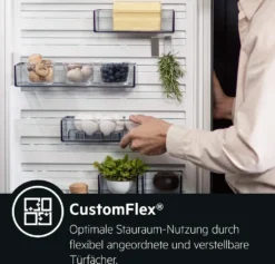 AEG RCB632E4MM Freistehende Kühl-Gefrierkombination / 1860 Mm / / Gefrierteil Unten / 324 L / CustomFlex - Flexibles Türablagesystem / NoFrost / Farbe: Edelstahl-Türen, Seiten Grau 20 AEG RCB632E4MM Freistehende Kühl-Gefrierkombination / 1860 Mm / / Gefrierteil Unten / 324 L / CustomFlex - Flexibles Türablagesystem / NoFrost / Farbe: Edelstahl-Türen, Seiten Grau -Küchen Profi aa00adf89901e64282d7e04c6cc6a71e