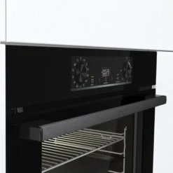 Gorenje BPS6737E14BG Einbau-Elektrobackofen, Schwarz, 77 L Volumen, 59,5 Cm Breite, Ober-/Unterhitze + Umluft, Selbstreinigungsfunktion, Display, Integrierte Uhr -Küchen Profi aa3e489b203ac8ee1cba6dfc5d2260ca